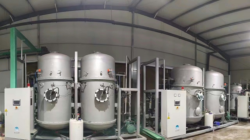 水清木華低溫蒸發(fā)器項(xiàng)目現(xiàn)場(chǎng)